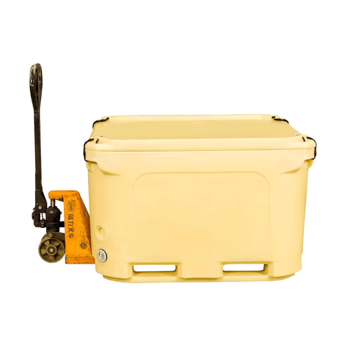 F-660L Rotonded Fishing Ice Box -työpaja ja varastot käyttävät kylmäketjuisia astioita